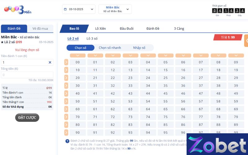 Xổ số 3 miền - Bí ẩn cấu trúc quay thưởng